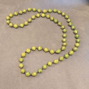 Elegant Green Beaded Necklace